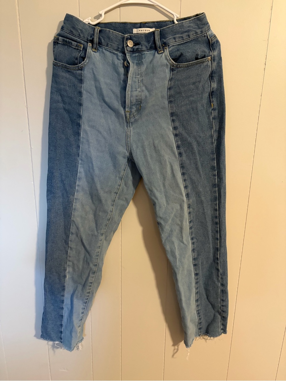 PacSun Women's Boyfriend Jeans in Blue